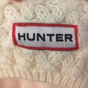 White hunter cover socks